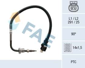 Датчик температури вихлопних газів FAE 68053