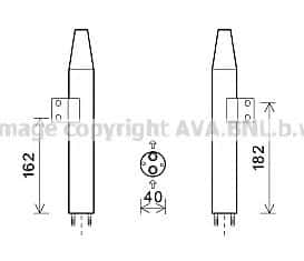 Осушитель кондиционера AVA Quality Cooling KAD165