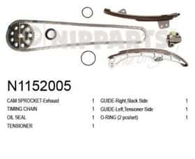 Комплект ланцюга ГРМ Nipparts N1152005