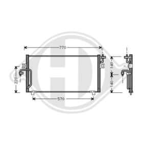 Радіатор кондиціонера Diederichs dcc1100