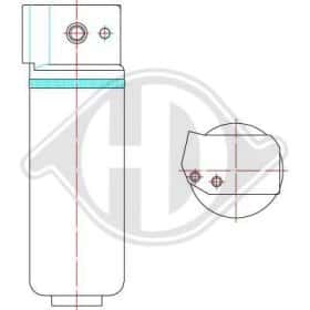 Осушитель кондиционера Diederichs dct1198 Осушитель кондиционера Diederichs dct1198
