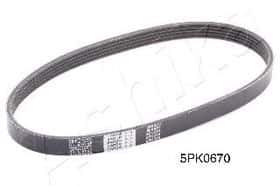 Поликлиновой ремень Ashika 112-5PK670