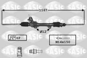 Кермова рейка Sasic 7006023