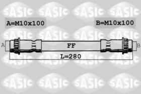 Тормозной шланг Sasic SBH0286