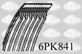 Поліклиновий ремінь Sasic 6pk841