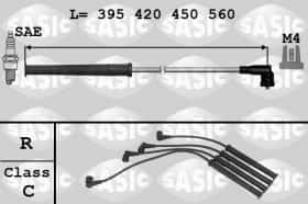 Комплект дротів запалювання Sasic 9284011