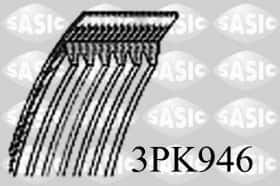Поліклиновий ремінь Sasic 3pk946