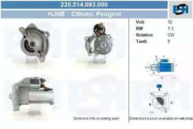 Стартер CV PSH 220514093000
