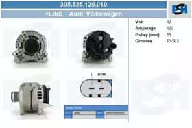 Генератор CV PSH 305525120010