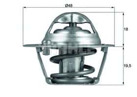 Термостат Mahle TX 121 74D