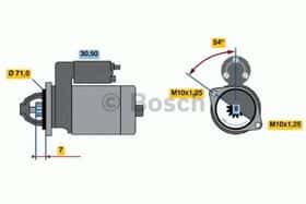 Стартер Bosch 0 986 018 561