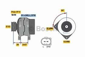Генератор Bosch 0 986 080 600