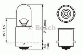 Лампа освещения салона