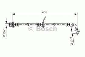 Гальмівний шланг Bosch 1 987 481 612