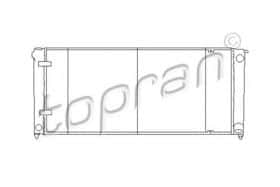 Радіатор охолодження двигуна Topran 102 724