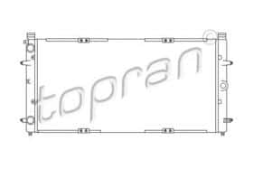 Радіатор охолодження двигуна Topran 105 746