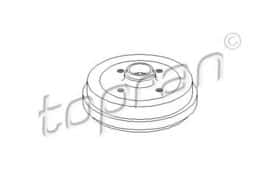 Тормозной барабан Topran 102 824