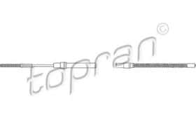 Трос ручного тормоза Topran 102 833
