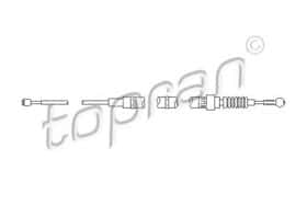 Трос ручного тормоза Topran 112 147
