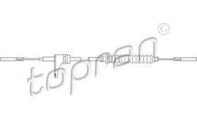 Тросик газу Topran 103 300