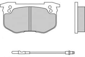 Тормозные колодки E.T.F. 12-0160