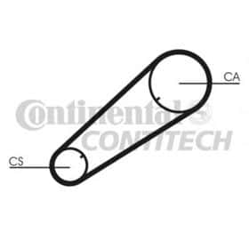 Ремень ГРМ Contitech CT1004