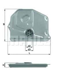 Фільтр АКПП Mahle HX 45