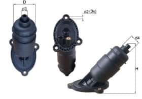 Фільтр АКПП Mahle hx155
