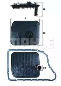 Фильтр АКПП Mahle HX153D
