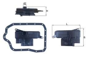 Фильтр АКПП Mahle hx234d