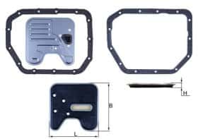 Фильтр АКПП Mahle hx246d
