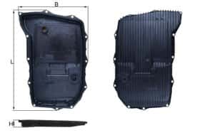 Фильтр АКПП Mahle hx255
