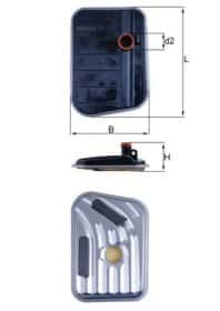 Фільтр АКПП Mahle hx273