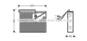 Испаритель кондиционера Prasco OLV372 Испаритель кондиционера Prasco OLV372