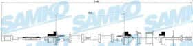 Трос сцепления Samko c0059c Трос сцепления Samko c0059c