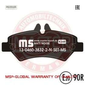 Тормозные колодки Master-Sport 13046038322N-SET-MS