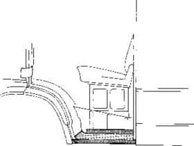 Порог Van Wezel 3070102