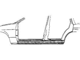 Порог Van Wezel 7620103