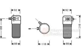 Осушувач кондиціонера Van Wezel 0300D153