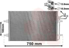 Радиатор кондиционера Радиатор кондиционера