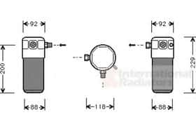 Осушувач кондиціонера Van Wezel 8100D021