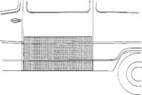 Крыло заднее Van Wezel 3070107