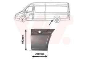 Крыло заднее Van Wezel 3077141