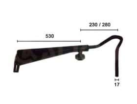 Кронштейн зовнішнього дзеркала Alkar 9402001