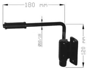 Кронштейн наружного зеркала Alkar 9403011