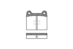 Тормозные колодки Woking P1173.00