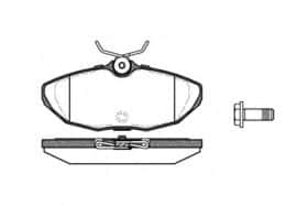 Гальмівні колодки Woking P6323.00