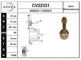 ШРУС EAI CV22331K