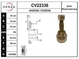 ШРУС EAI CV22336K