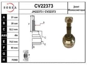 ШРУС EAI CV22373K